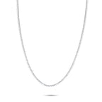 Exclusive 14K White Gold 7.25ct Lab-Grown Diamond Tennis Necklace MF15-072225 – A series of sparkling Lab Grown Diamonds with