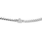 14K White Gold 7.25ct Lab-Grown Diamond Tennis Necklace