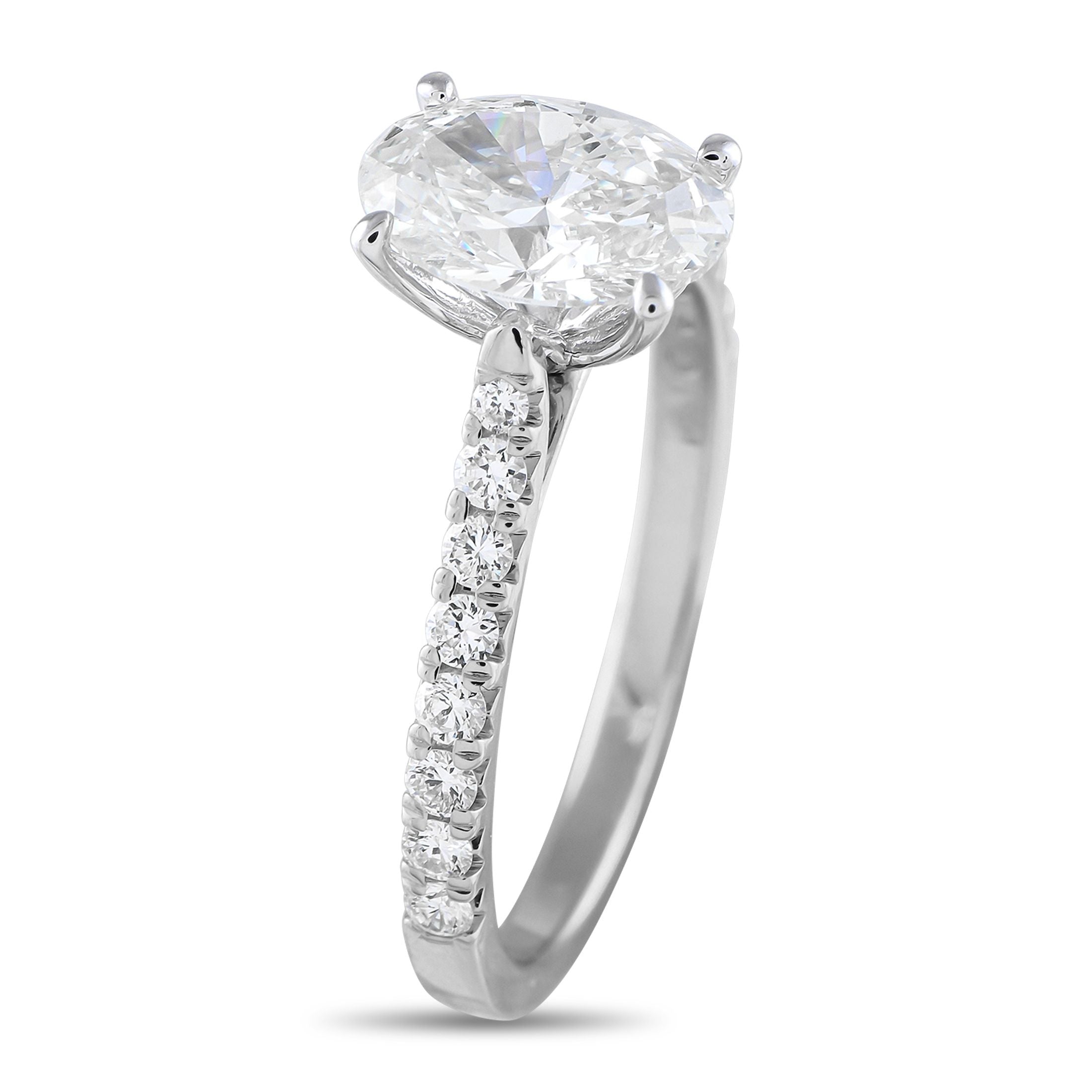 Exclusive 14K White Gold 1.92ct Lab-Grown Diamond Ring