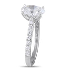 14K White Gold 2.11ct Lab-Grown Diamond Ring