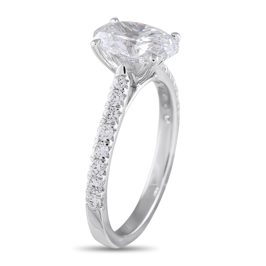 Exclusive 14K White Gold 2.08ct Lab-Grown Diamond Ring