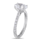 Exclusive 14K White Gold 2.08ct Lab-Grown Diamond Ring