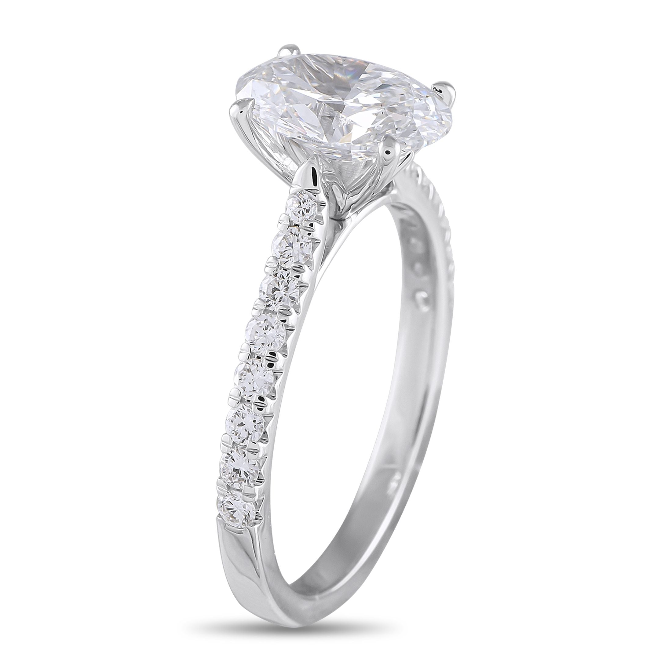 Exclusive 14K White Gold 2.08ct Lab-Grown Diamond Ring