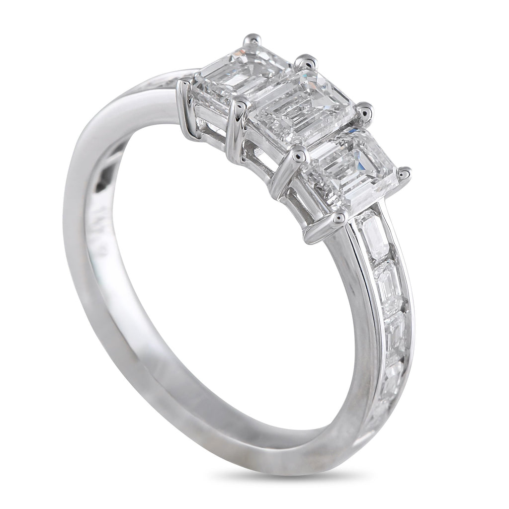 Exclusive 14K White Gold 2.0ct Lab-Grown Diamond Ring MF08-052925 – This impeccably crafted ring will never go out of style