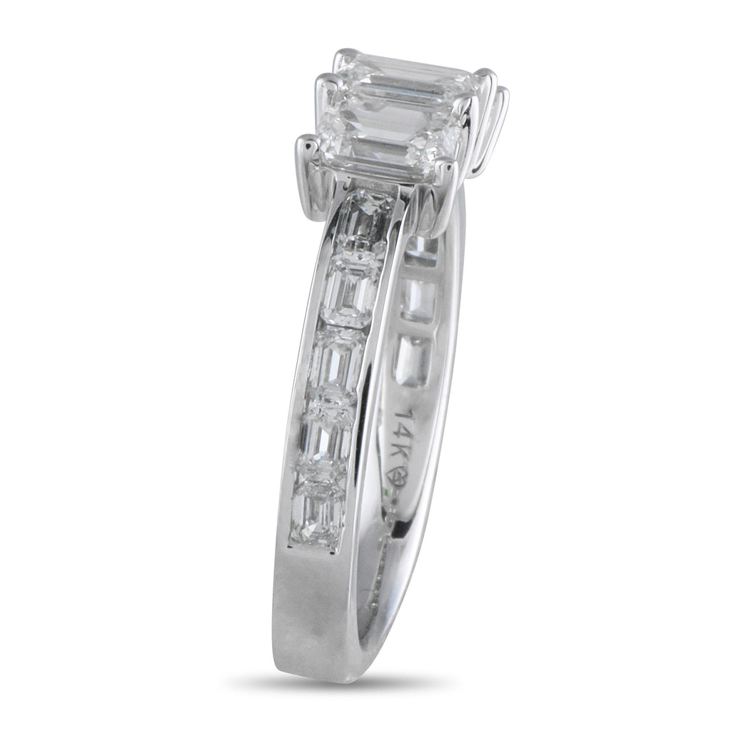 Exclusive 14K White Gold 2.0ct Lab-Grown Diamond Ring