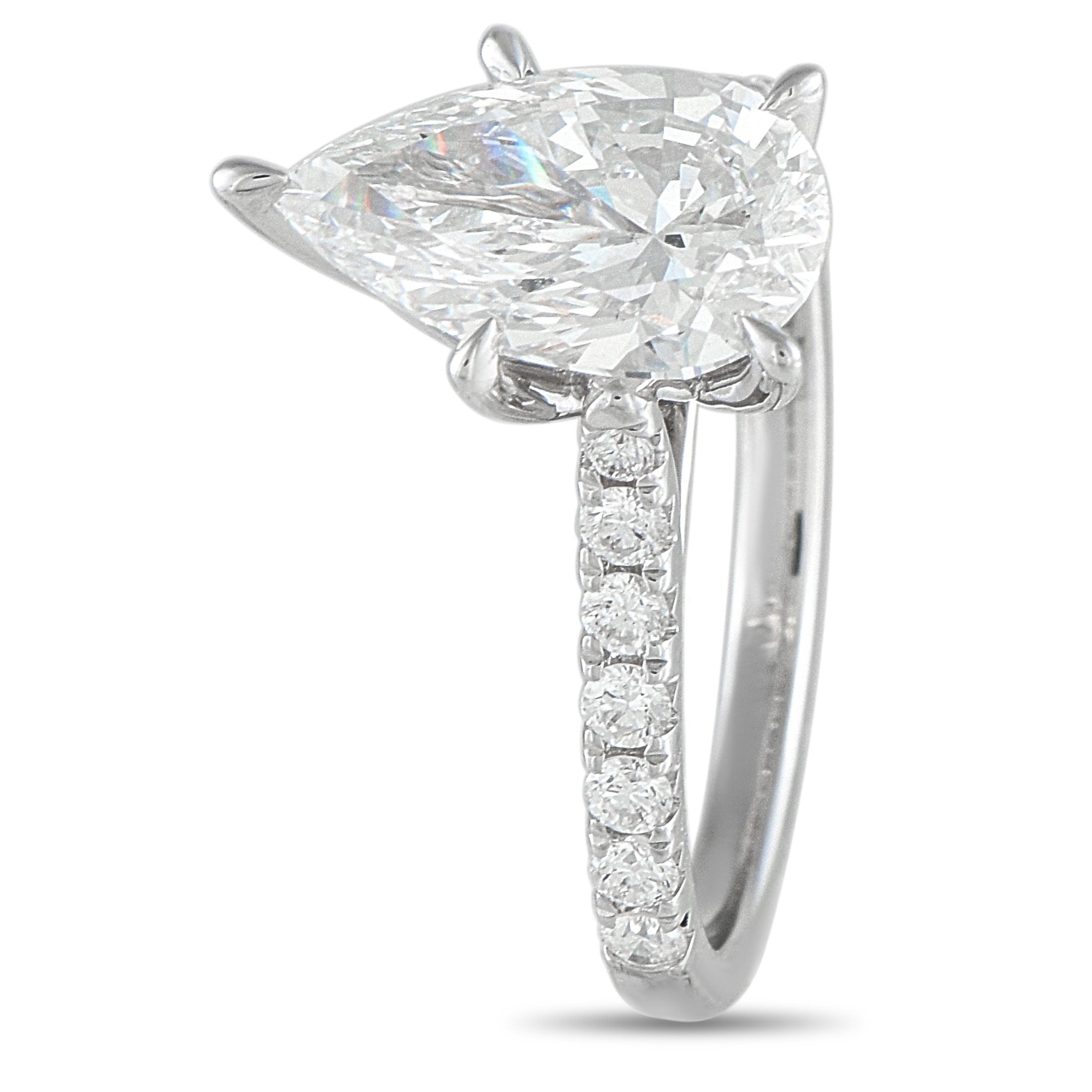 Exclusive 14K White Gold 2.85ct Lab-Grown Diamond Ring