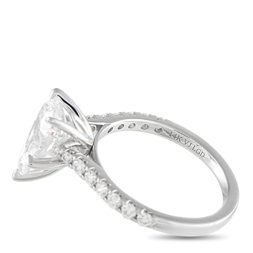 Exclusive 14K White Gold 2.85ct Lab-Grown Diamond Ring