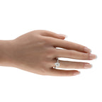 14K White Gold 2.44ct Lab-Grown Diamond Ring