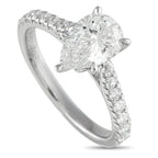 Exclusive 14K White Gold 1.89ct Lab-Grown Diamond Ring LGD11-091025 – This radiant ring is designed to last a lifetime