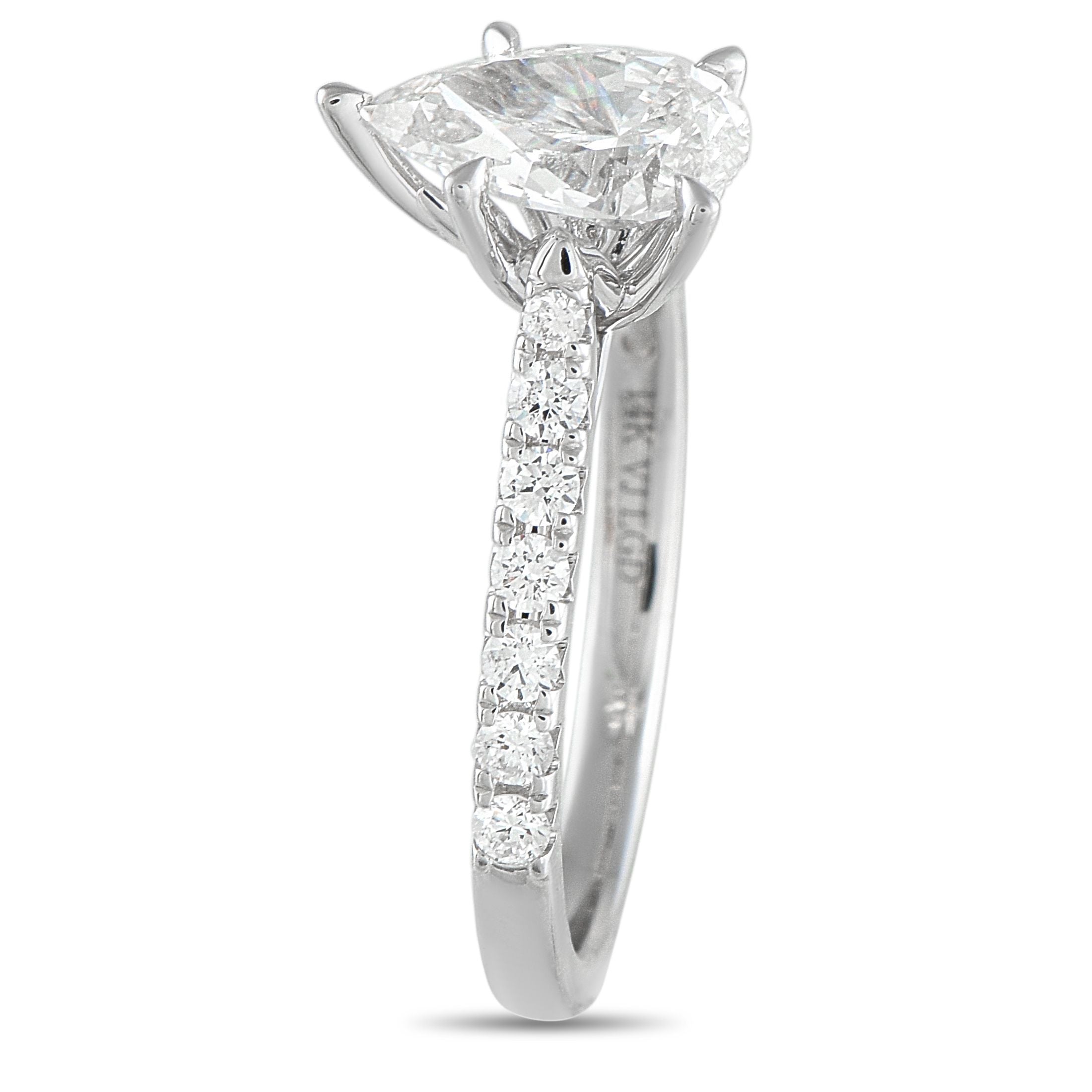 Exclusive 14K White Gold 1.89ct Lab-Grown Diamond Ring