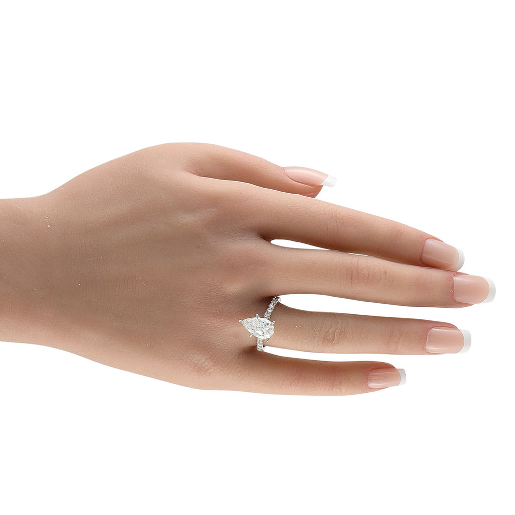 Exclusive 14K White Gold 2.96ct Lab-Grown Diamond Ring