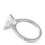 14K White Gold 2.96ct Lab-Grown Diamond Ring