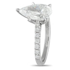 Exclusive 14K White Gold 3.36ct Lab-Grown Diamond Ring