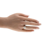 14K White Gold 2.94ct Lab-Grown Diamond Ring