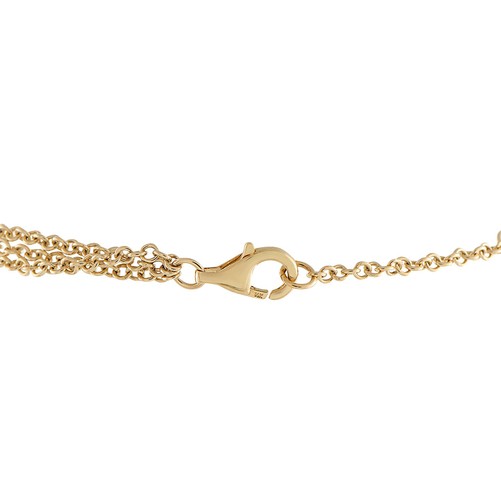 14K Yellow Gold 1.25ct Diamond Bracelet