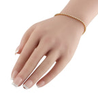 14K Yellow Gold 1.82ct Diamond Tennis Bracelet