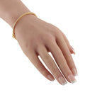 14K Yellow Gold 1.12ct Diamond Bangle