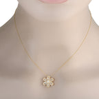 Exclusive 14K Yellow Gold 1.25ct Diamond Pendant Necklace