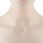 Exclusive 14K Yellow Gold 0.75ct Diamond Necklace