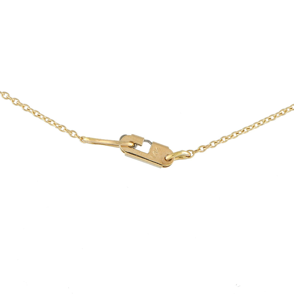Exclusive 14K Yellow Gold 0.71ct Diamond Heart Necklace