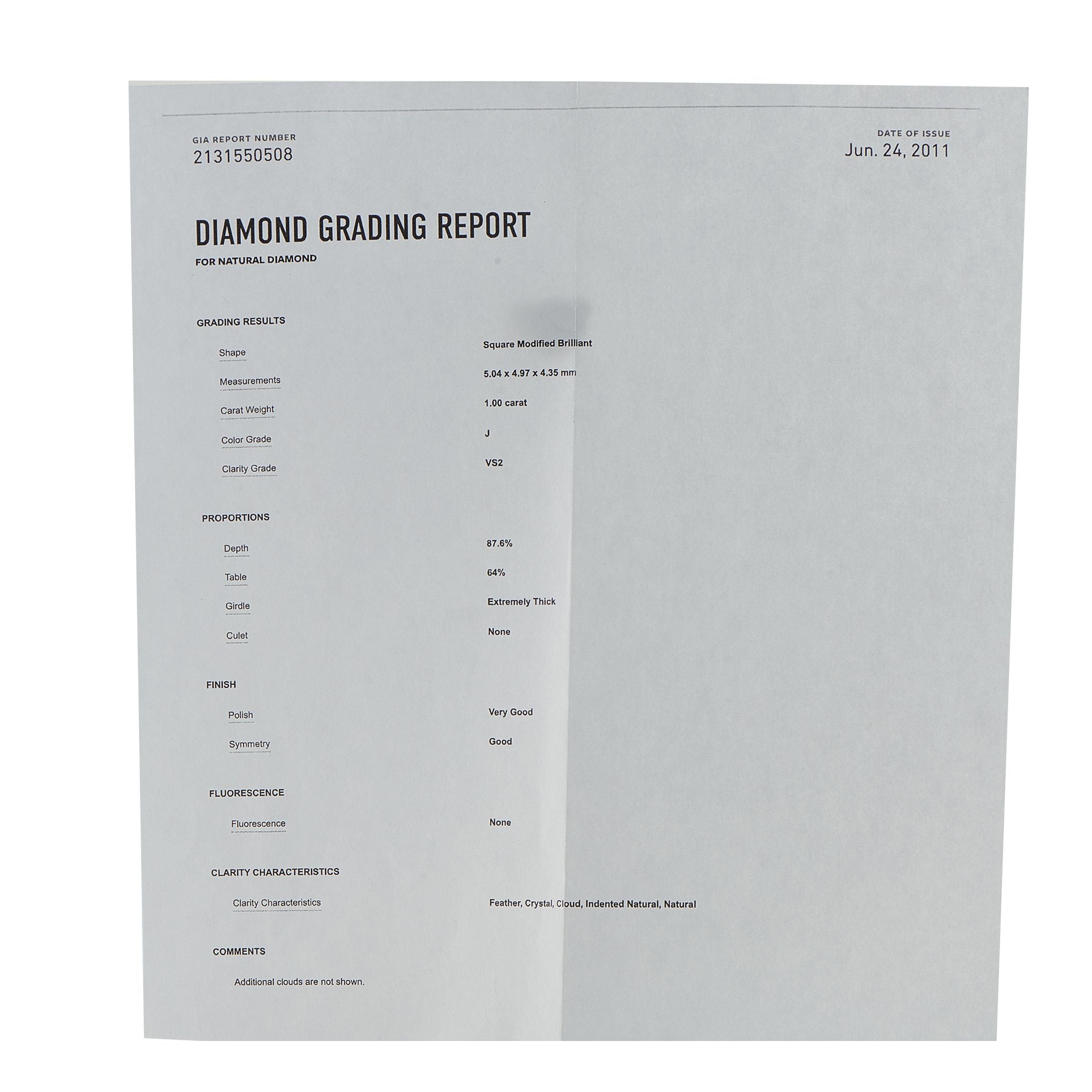 Exclusive 14K Yellow Gold 1.0ct Diamond Solitare Ring