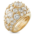 14K Yellow Gold 8.85ct Diamond Ring