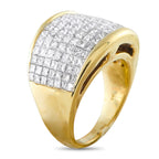 14K Yellow Gold 3.36ct Diamond Ring