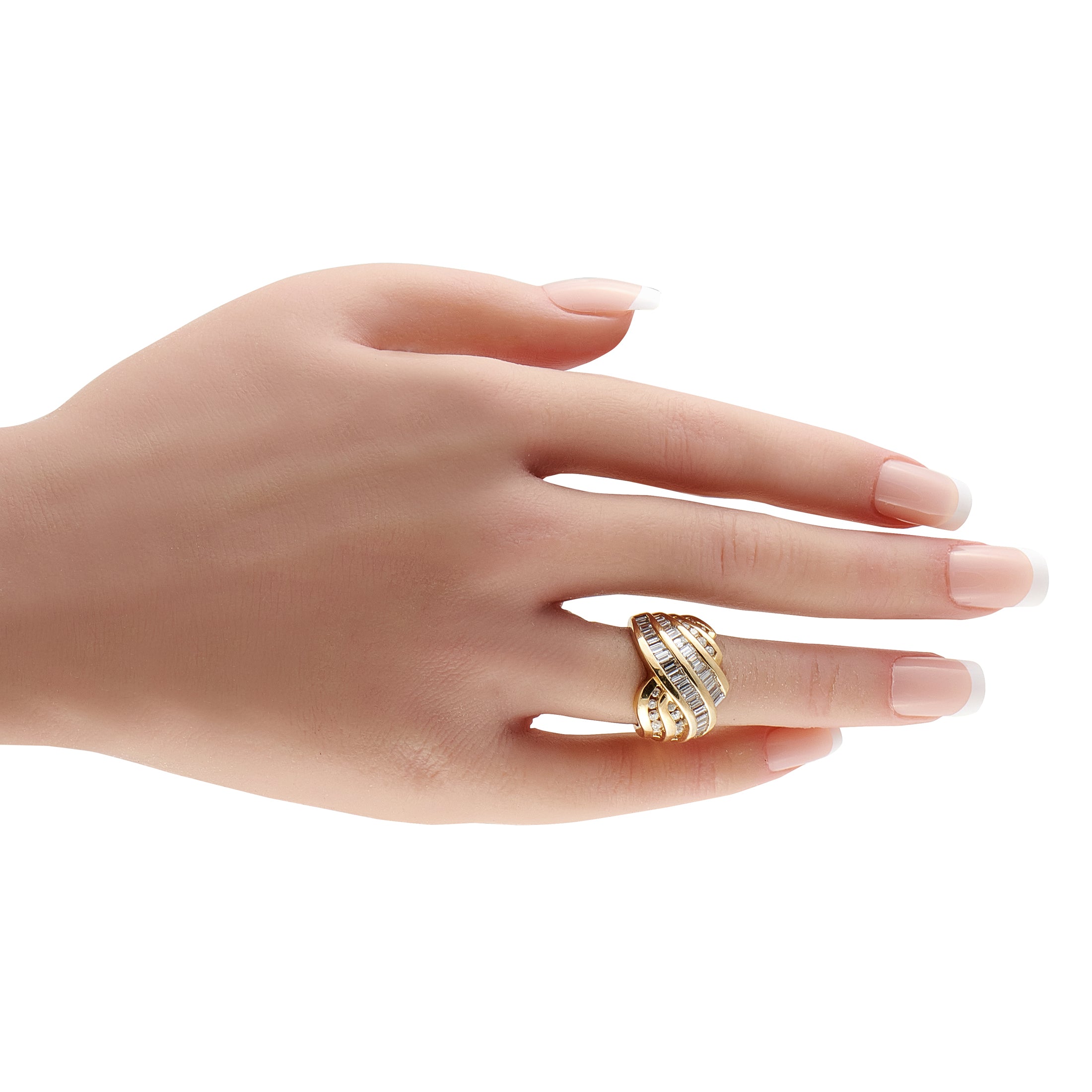 14K Yellow Gold 2.21ct Diamond Ring