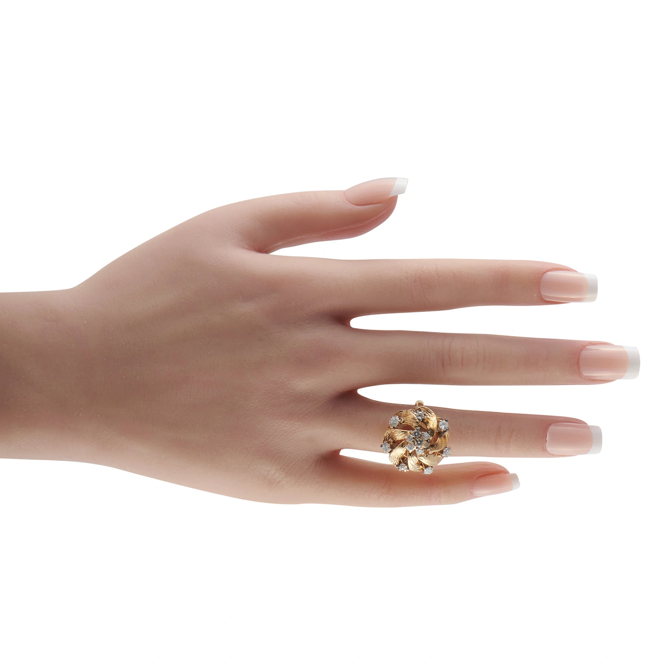 14K Yellow Gold 1.20ct Diamond Ring