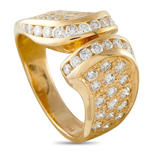 14K Yellow Gold 1.25ct Diamond Ring