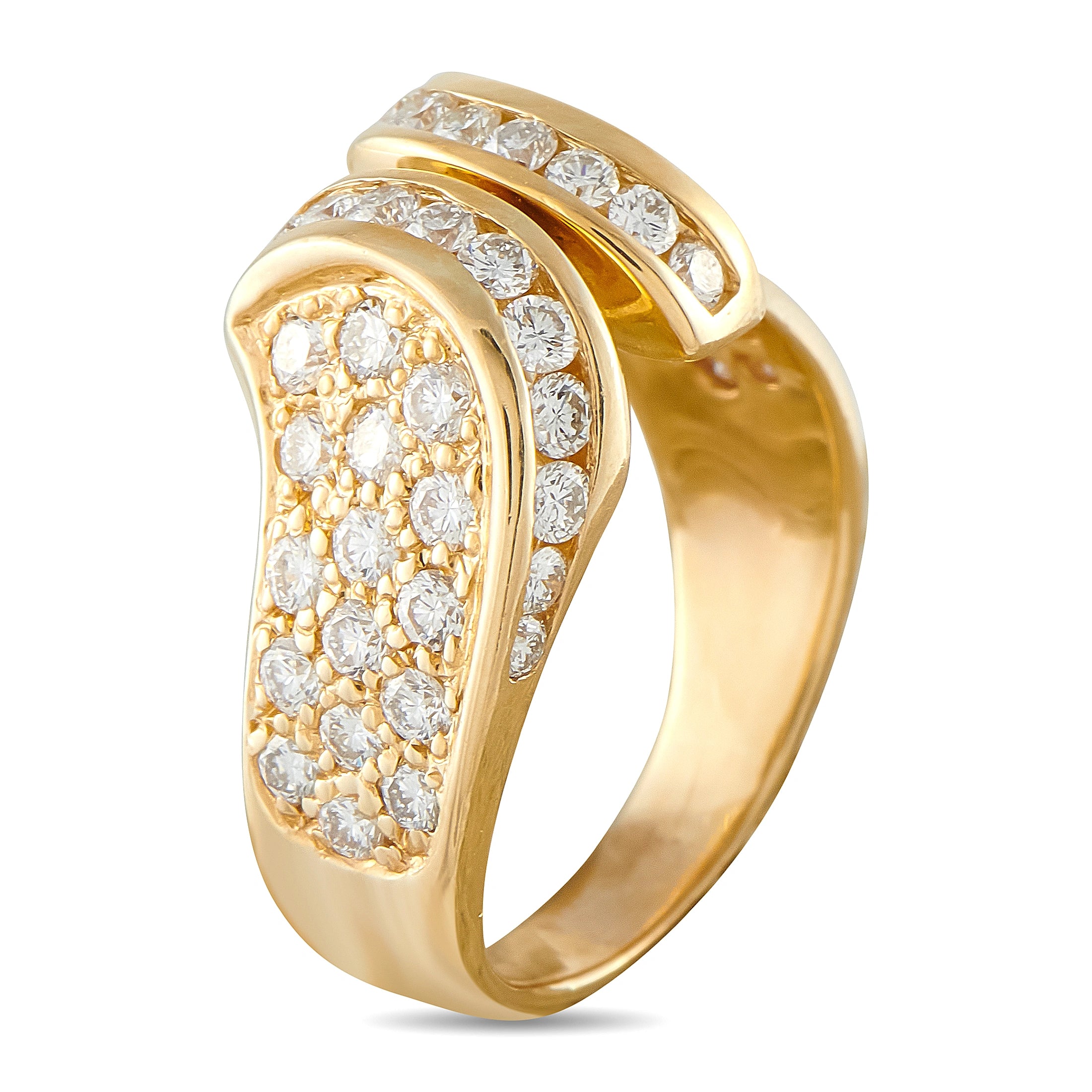 14K Yellow Gold 1.25ct Diamond Ring