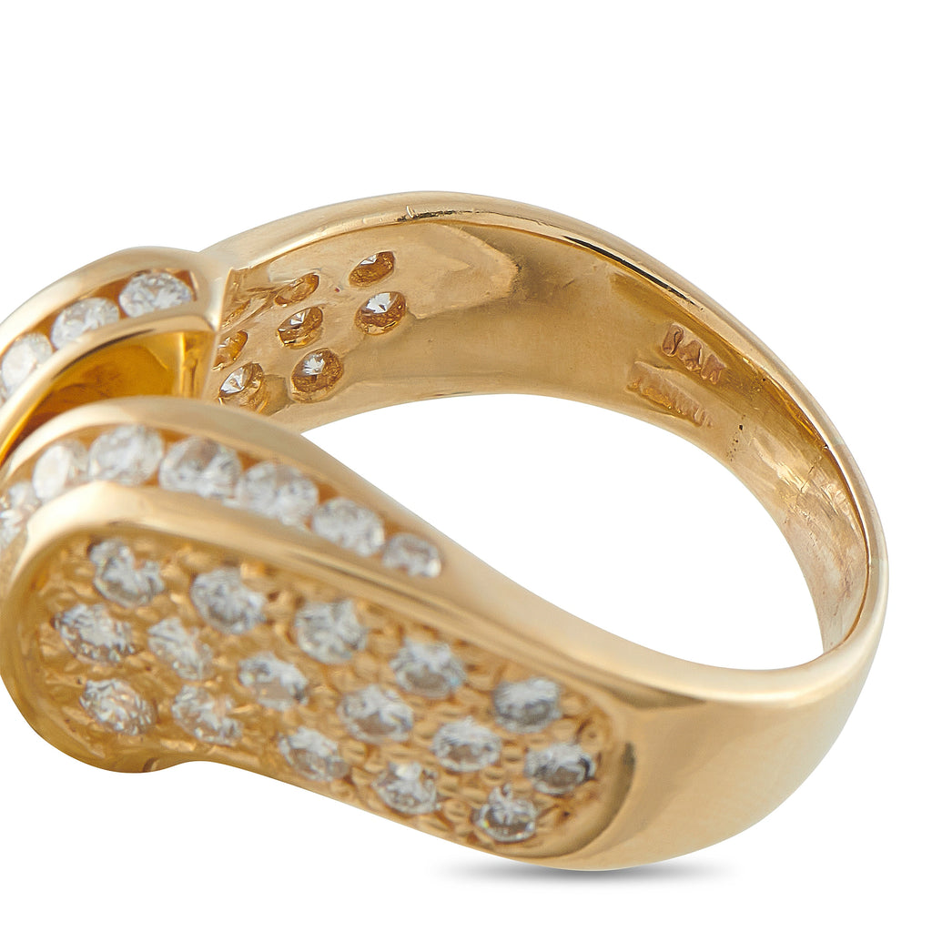 14K Yellow Gold 1.25ct Diamond Ring