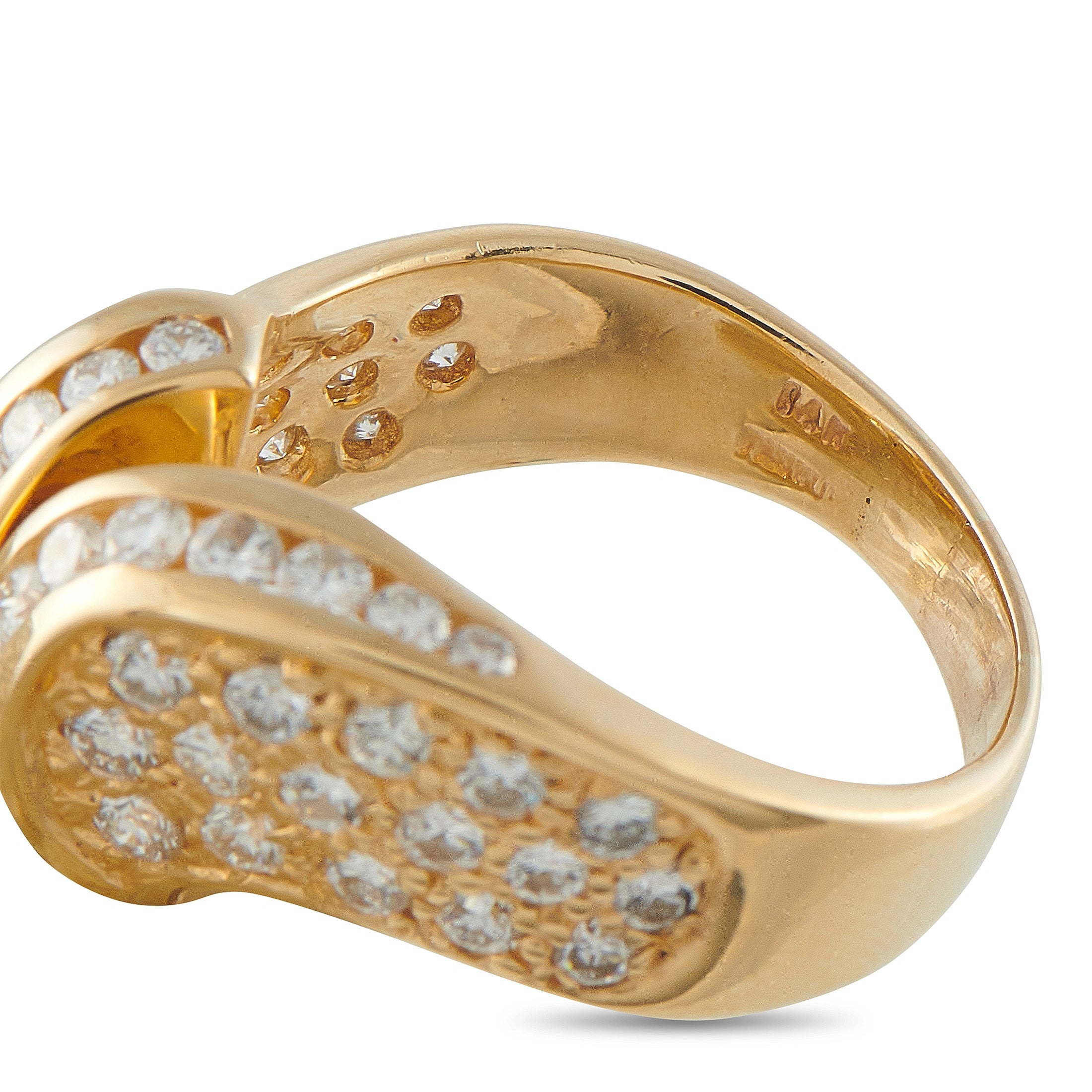14K Yellow Gold 1.25ct Diamond Ring