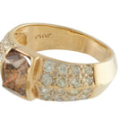 14K Yellow Gold 2.50ct Diamond Cocktail Ring