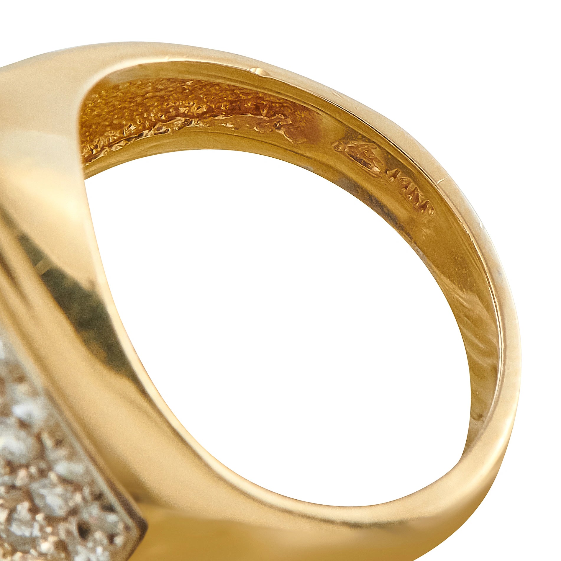 14K Yellow Gold 1.65ct Diamond Ring