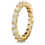 14K Yellow Gold 3.81ct Diamond Eternity Band