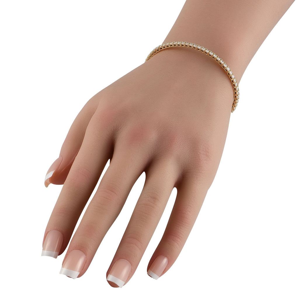 Exclusive 14K Yellow Gold 1.90ct Lab-Grown Diamond Bracelet
