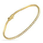 Exclusive 14K Yellow Gold 2.35ct Lab-Grown Diamond Bracelet LG01-091025 – Whether worn alone or paired with other pieces, thi