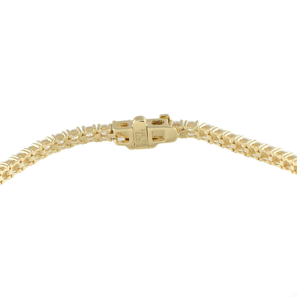 Exclusive 14K Yellow Gold 2.75ct Lab-Grown Diamond Tennis Bracelet
