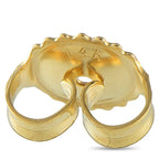 14K Yellow Gold 4.10 ct Lab-Grown Diamond Stud Earrings