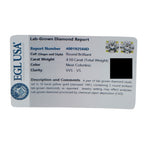 Exclusive 14K Yellow Gold 4.10 ct Lab-Grown Diamond Stud Earrings