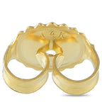 Exclusive 14K Yellow Gold 3.10ct Lab-Grown Diamond Stud Earrings