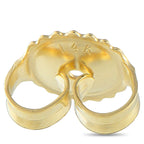 Exclusive 14K Yellow Gold 4.05ct Lab-Grown Diamond Stud Earrings