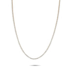 Exclusive 14K Yellow Gold 7.25ct Lab-Grown Diamond Tennis Necklace MF18-072225 – Add a touch of timeless elegance to any ense