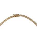 14K Yellow Gold 11.10ct Lab-Grown Diamond Tennis Necklace