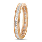 18K Rose Gold 0.75ct Diamond Eternity Band