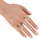 18K Rose Gold 5.50ct Diamond Ring