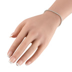 Exclusive 18K White Gold 2.71ct Diamond Tennis Bracelet