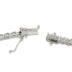 18K White Gold 3.15ct Diamond Tennis Bracelet