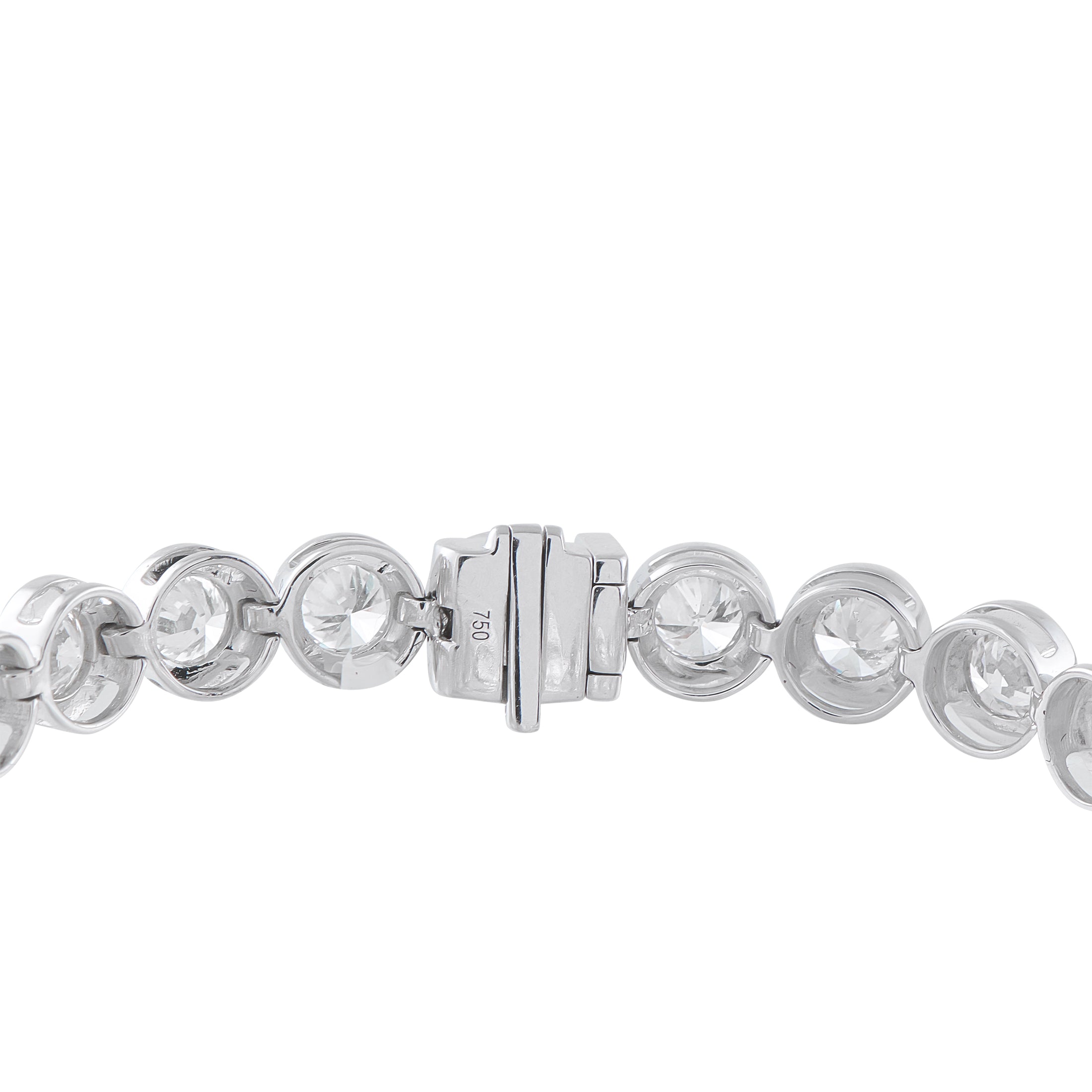 18K White Gold 9.0ct Diamond Bracelet